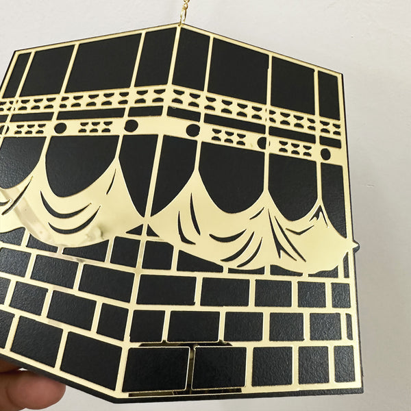Hanging Kaaba Wall Decoration – Elegant Islamic Décor