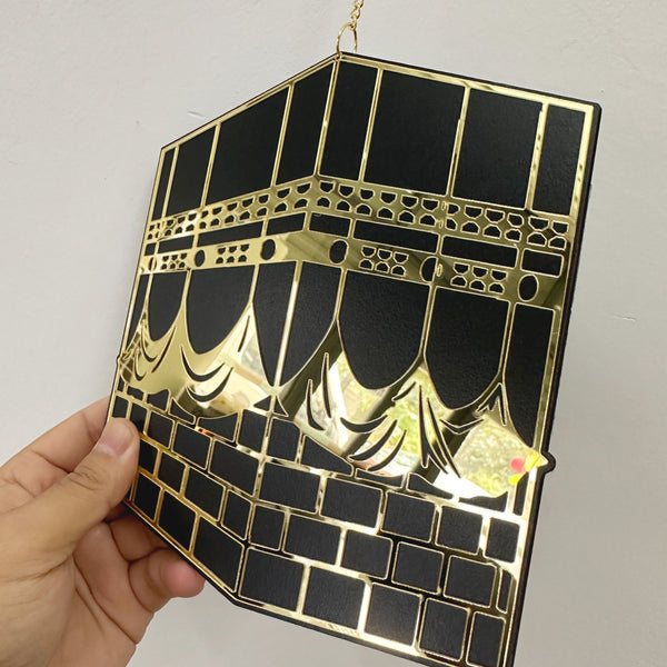 Hanging Kaaba Wall Decoration – Elegant Islamic Décor