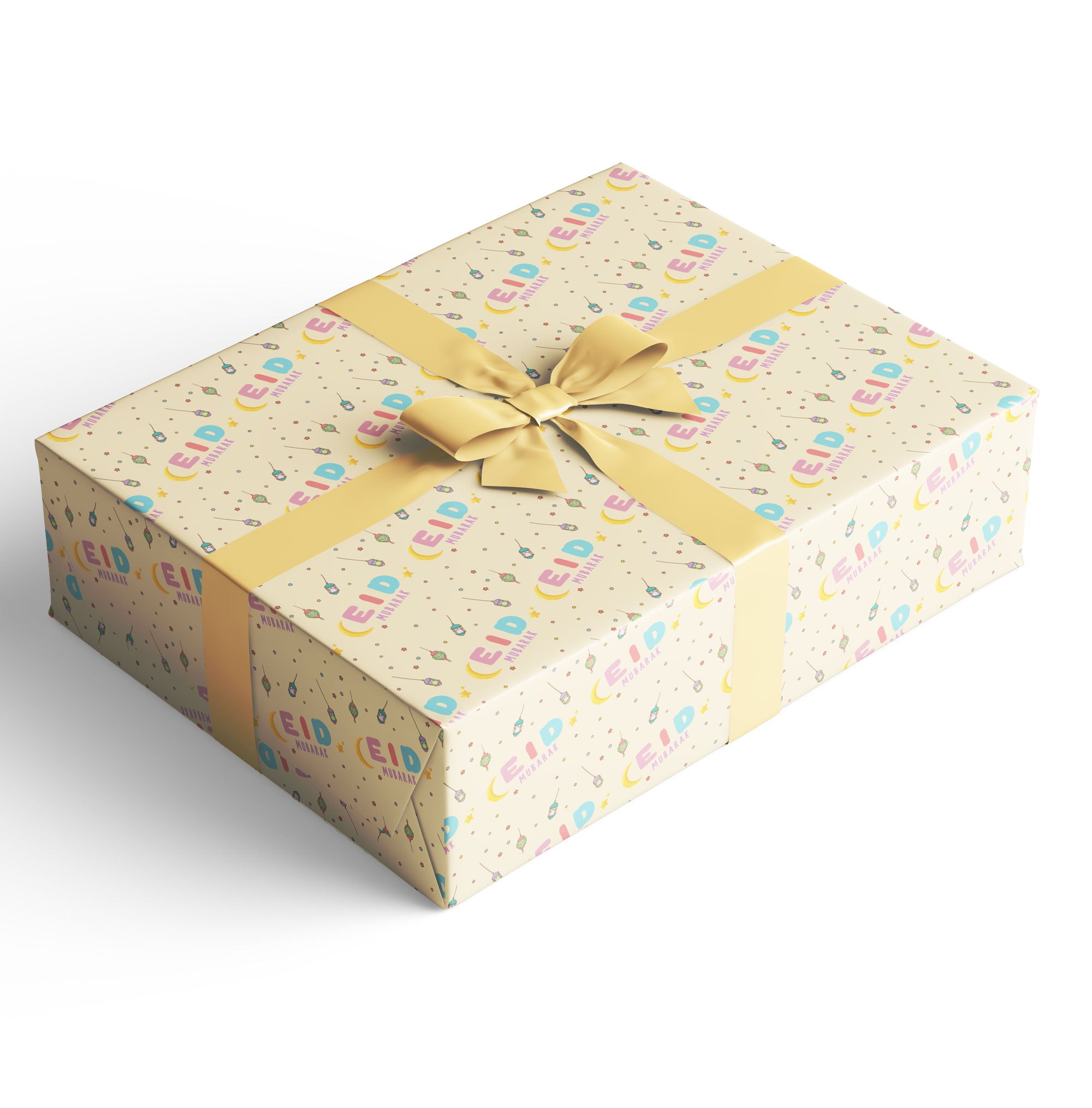 Eid Kids Kids Eid Mubarak Wrapping Paper