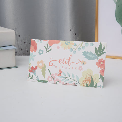 Eid Mubarak Money Envelopes - Vintage Floral