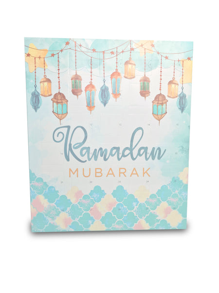 Ramadan Chocolate Advent Countdown Calendar – Blue Lanterns Design