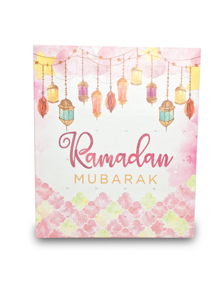 Ramadan Chocolate Advent Countdown Calendar – Pink Lanterns Design