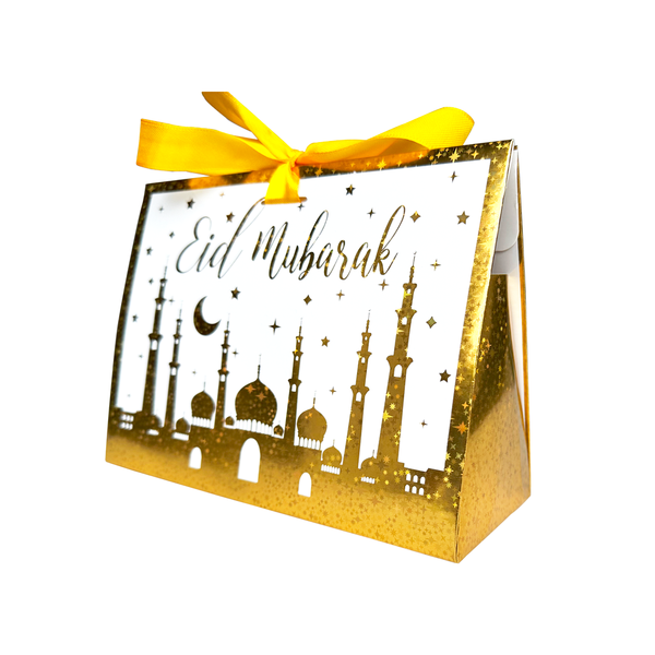 Eid Mubarak Gift Box - Gold Mosque & Star