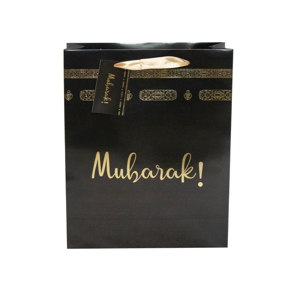 Mubarak Gift Bag - Black & Gold