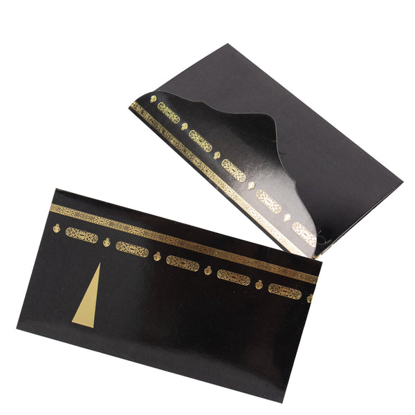 Mubarak Money Envelopes - Black & Gold